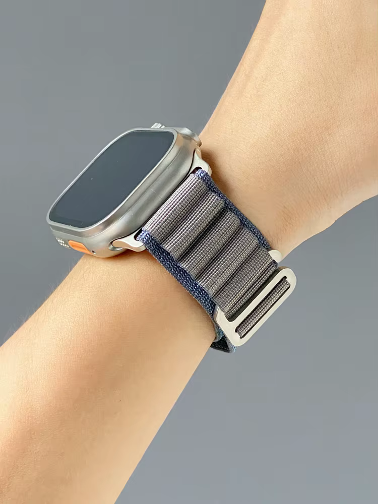 Bracelet à boucle alpine pour Apple Watch Ultra 3 2 bandes 49mm 46mm 45mm 44mm 42mm 41mm 40mm