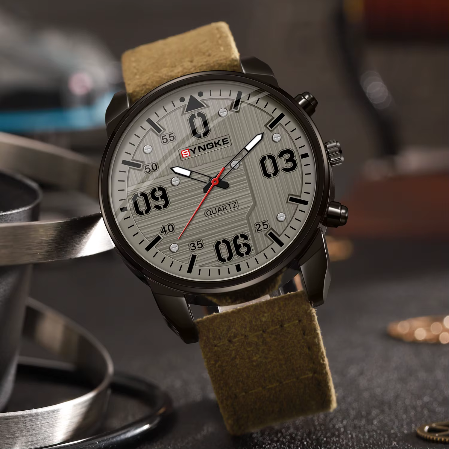 Montre à la mode pour hommes
