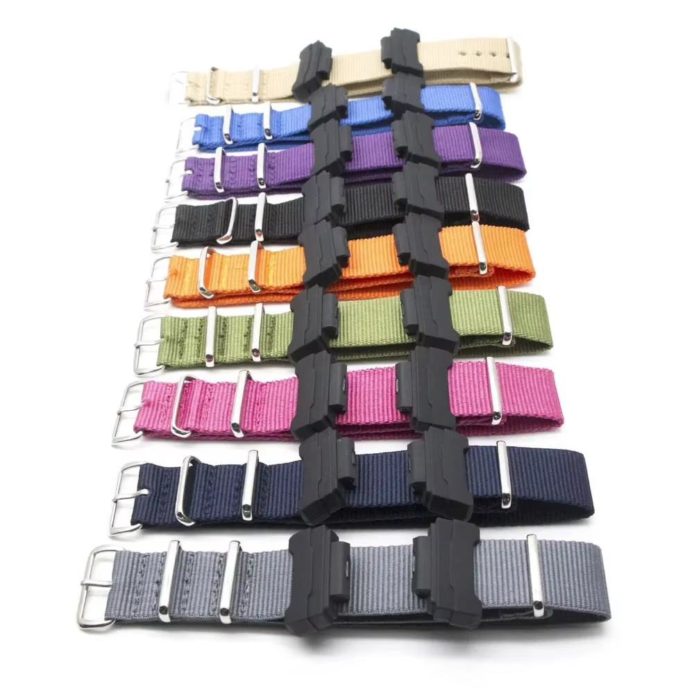 Bracelet de montre rayé pour mol G Shock