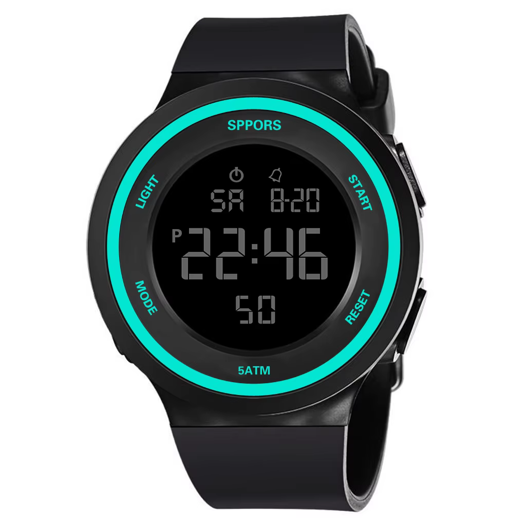 Montre électronique pour homme et femme