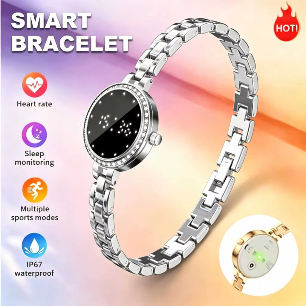 Montre connectée élégante pour femmes