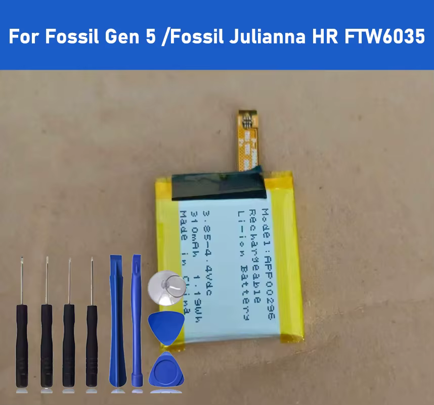 2025 AN EOTABACC 100% nouvelle batterie d'origine APP00296 pour Fossil Gen 5