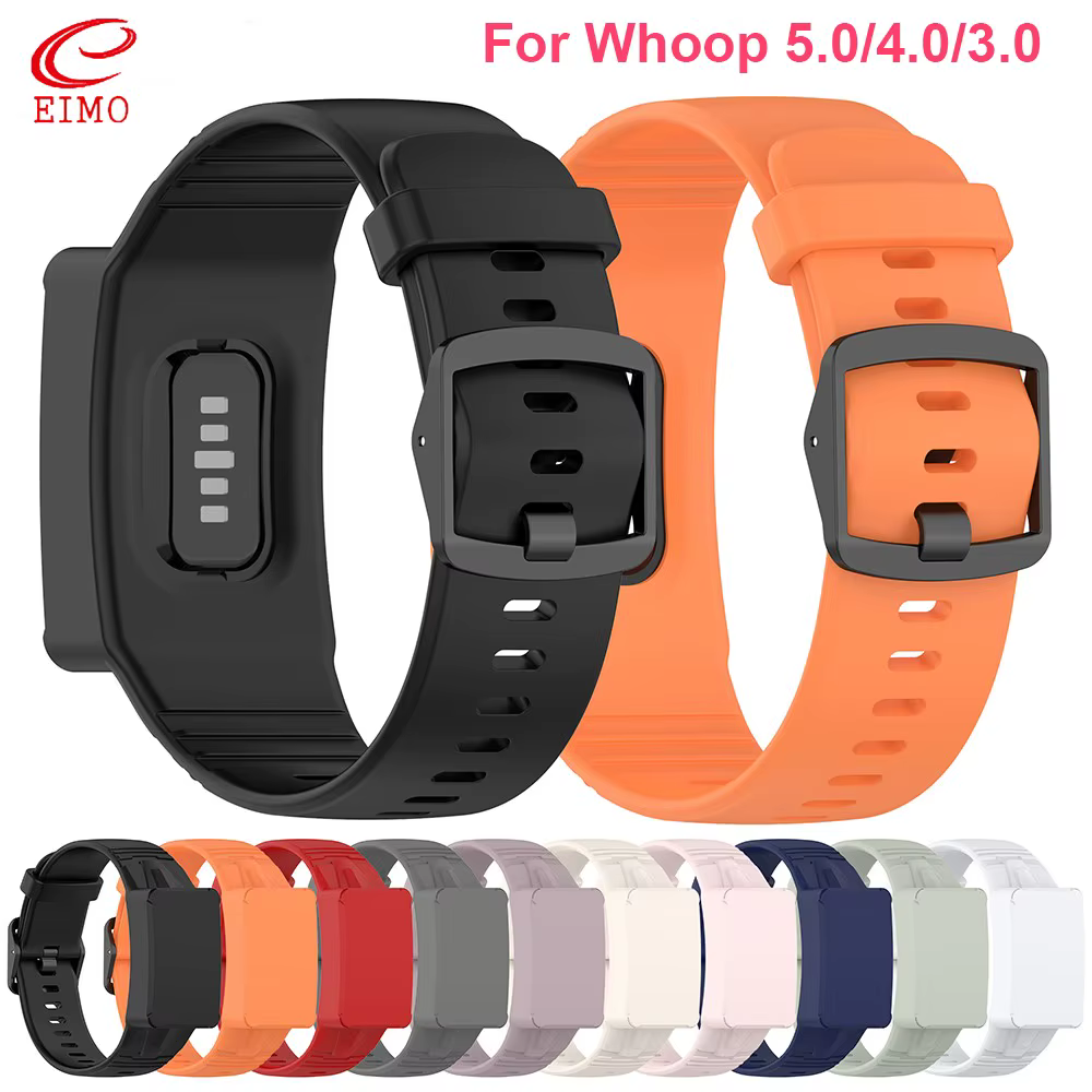 Étui + sangles en Silicone pour Whoop 5.0 4.0 3.0