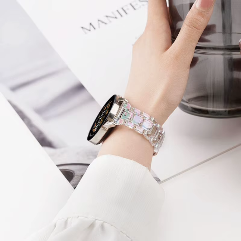 Bracelet femme pour Samsung Galaxy Watch 7 6 5 4 40/44mm 5Pro 45mm