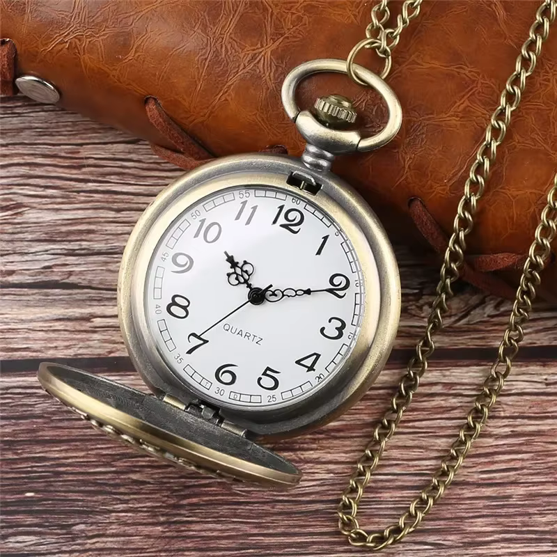 Montre de poche vintage en bronze