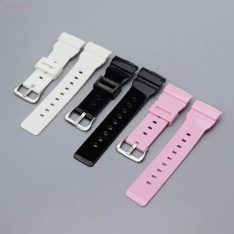 Bracelet en résine pour Casio BABY-G BA-111 BA-110 BA-112 BA-120 BA-125