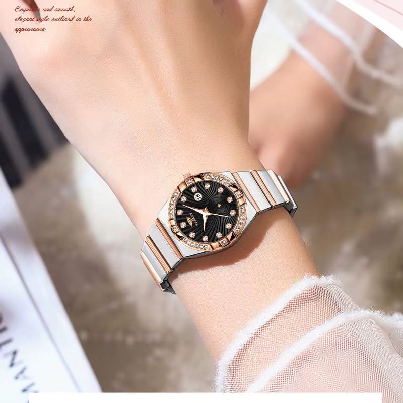 Montre lumineuse ultra fine pour femme