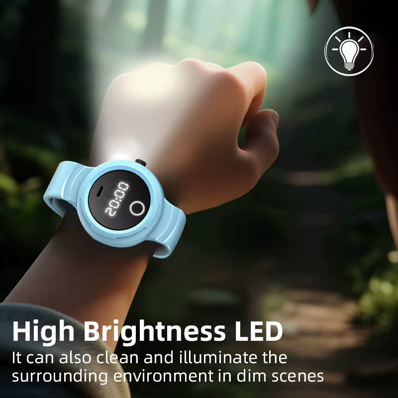 Montre numérique LED F2PRO pour étudiants avec alarme