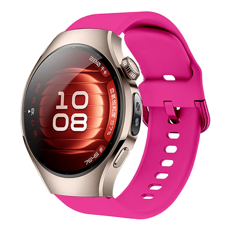 Bracelet en Silicone 18mm boucle colorée pour Huawei montre Gt4 41mm