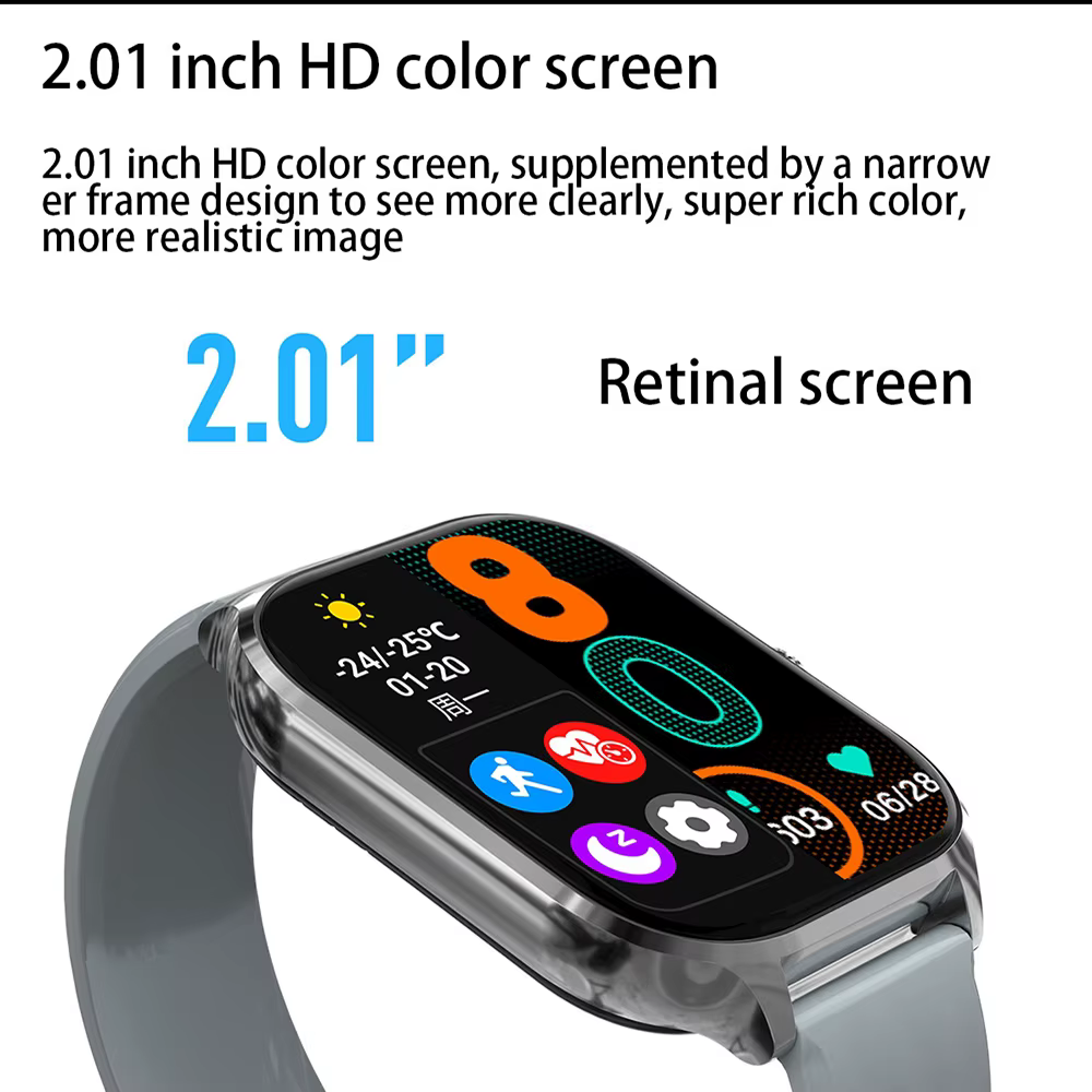Montre connectée avec appels Bluetooth