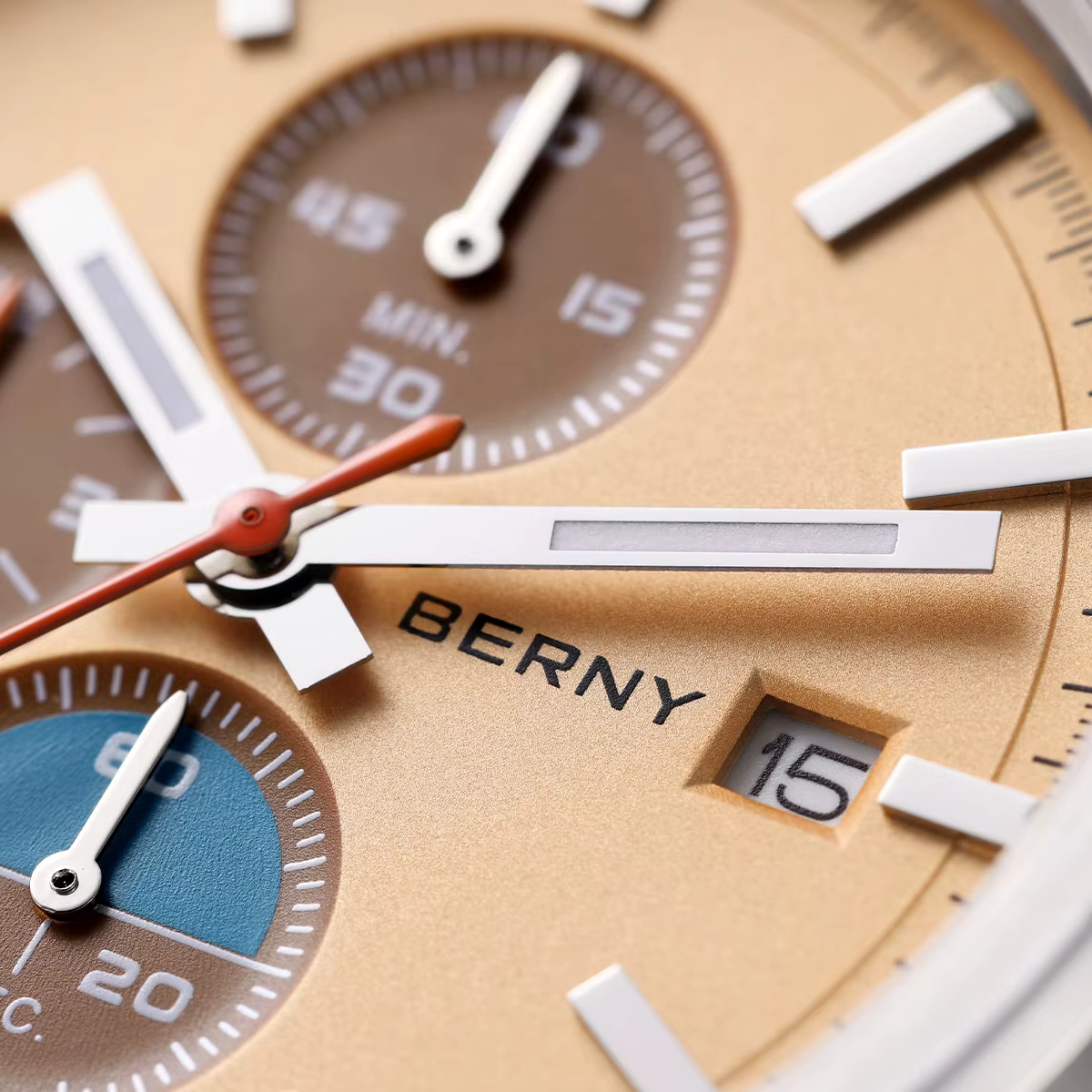Montre chronographe BERNY pour femmes/hommes