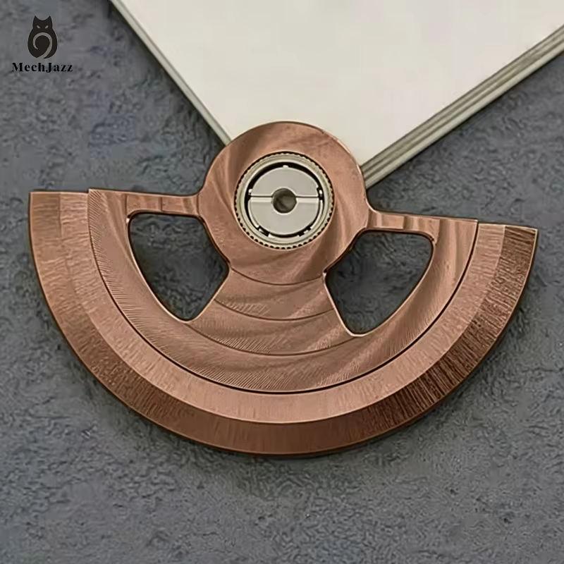 Rotor automatique squelette à vagues de Genève série NH pour mouvements Seiko NH34 NH35 NH36 NH37 4R 6R – Pièces de rechange pour montres