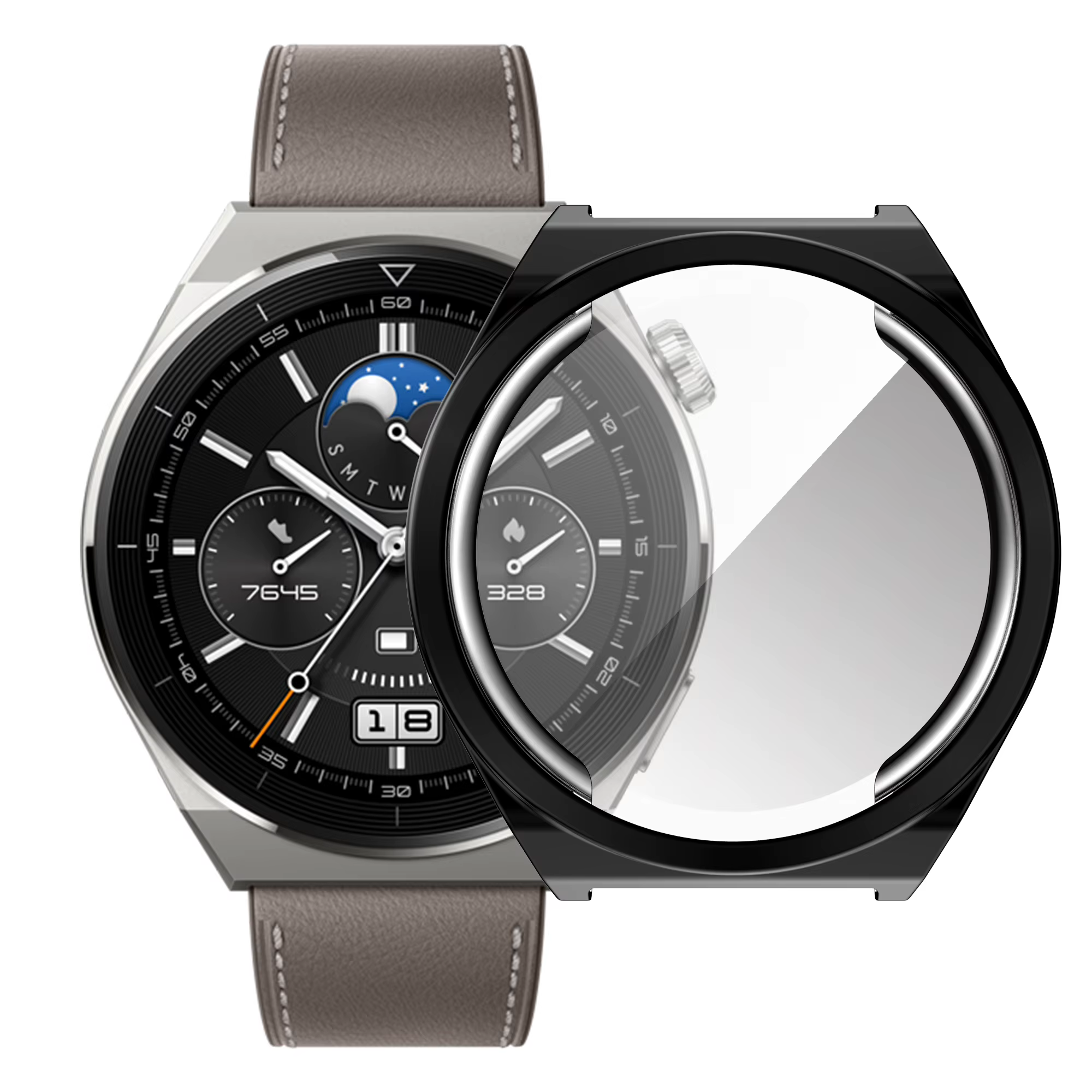 Étui de protection d'écran pour Huawei Watch GT3 Pro