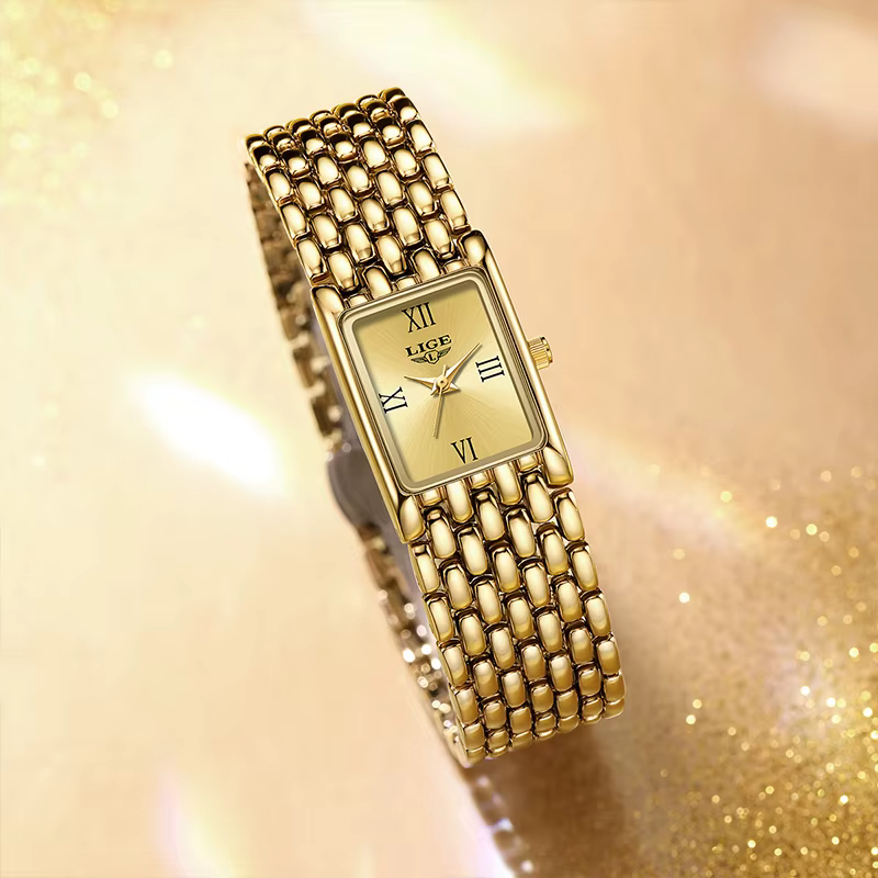 LIGE 2025 nouvelle montre pour femme en or