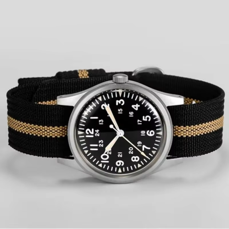 RDUNAE 2025 nouvelle montre à Quartz pour hommes MIYOTA Super 2035 RA03 34.5mm militaire étanche lumineux en acier inoxydable Reloj Hombre