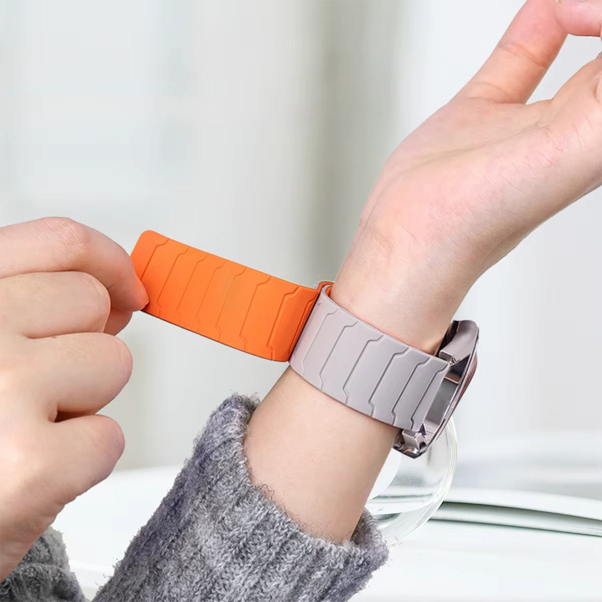 2025 Bracelet magnétique pour Samsung Galaxy Fit 3