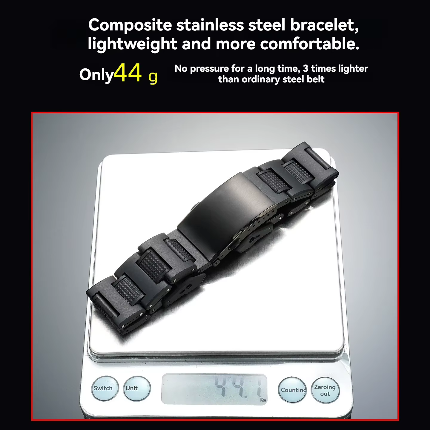 Bracelet de montre léger modifié GG B100 pour la série Casio G-SHOCK 5594 GG-B100