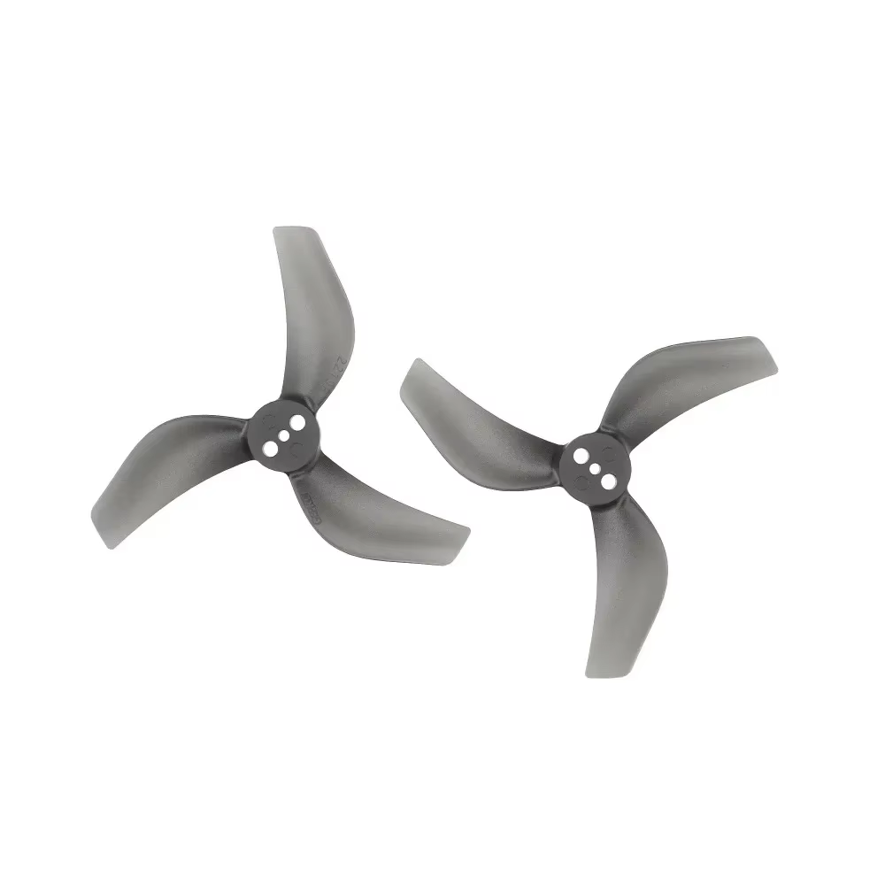 GEPRC x GEMFAN GP2219-3 Hélice transparente noire en PC à 3 pales de 2,2 pouces avec axe de 1,5 mm pour pièces de drone de course FPV DarkStar22