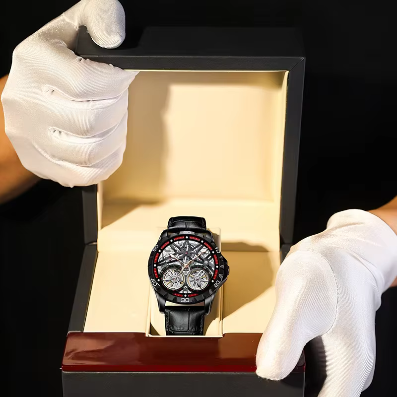 Boring Time 2026 How AI LANG Watch Montre mécanique à remontage automatique avancé
