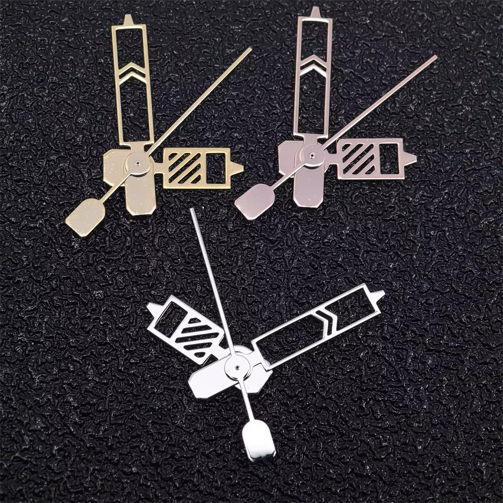 Aiguilles de montre carrées creuses pour hommes et femmes, accessoires de modification, pas de mouvement Shoous, NH35, NH36, 4R, 7S