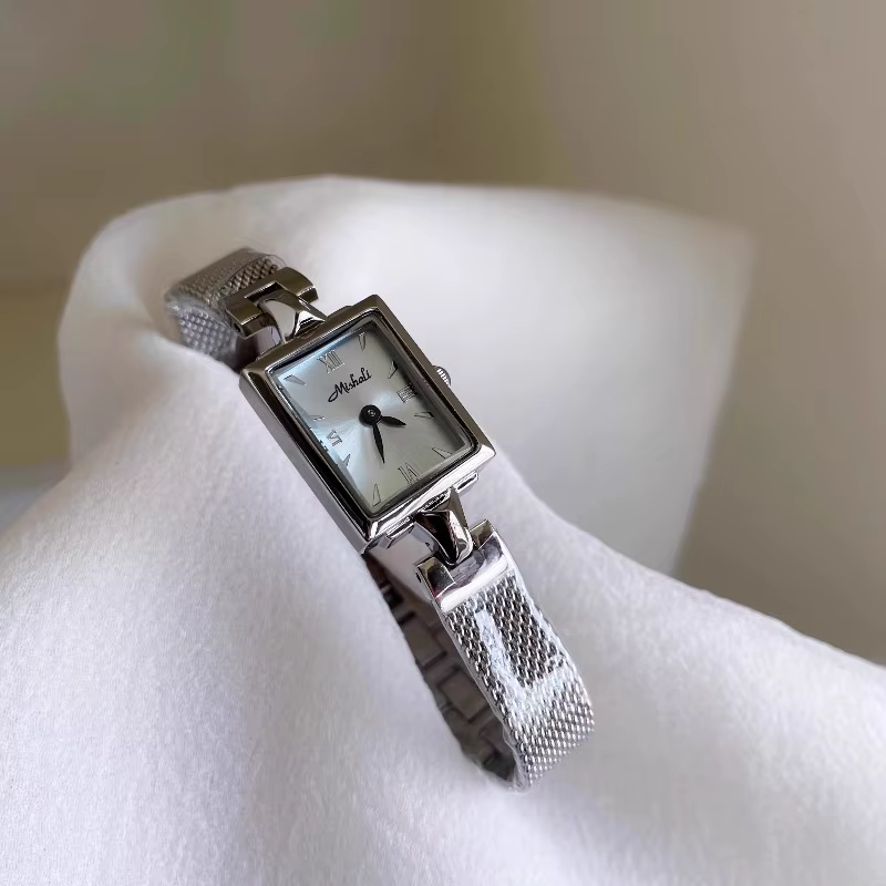 Ice Blue Premium Sense carré bracelet en acier montre femmes lieu de travail filles dames montres