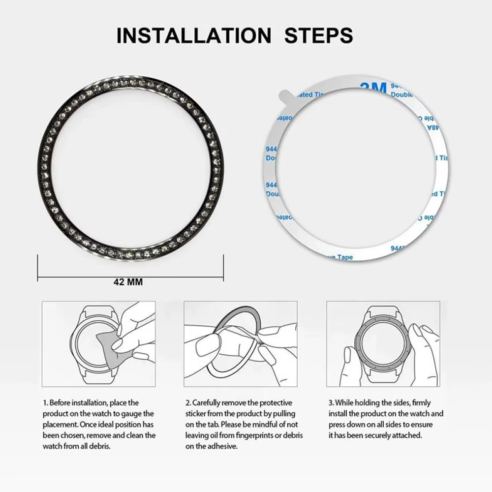 Boîtier pour montre connectée Samsung Galaxy Watch 42mm R810/Galaxy