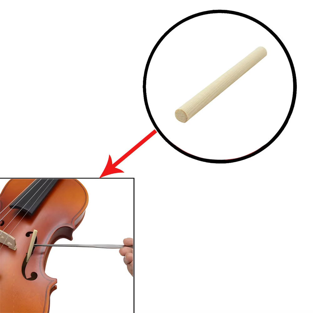 Ensemble de 15 pièces d'accessoires pour violon, avec cordier, ULde queue, pointe de queue, vis d'assistance au ruisseau, colonne sonore, chevalet, 4 chevilles de réglage, airs fins
