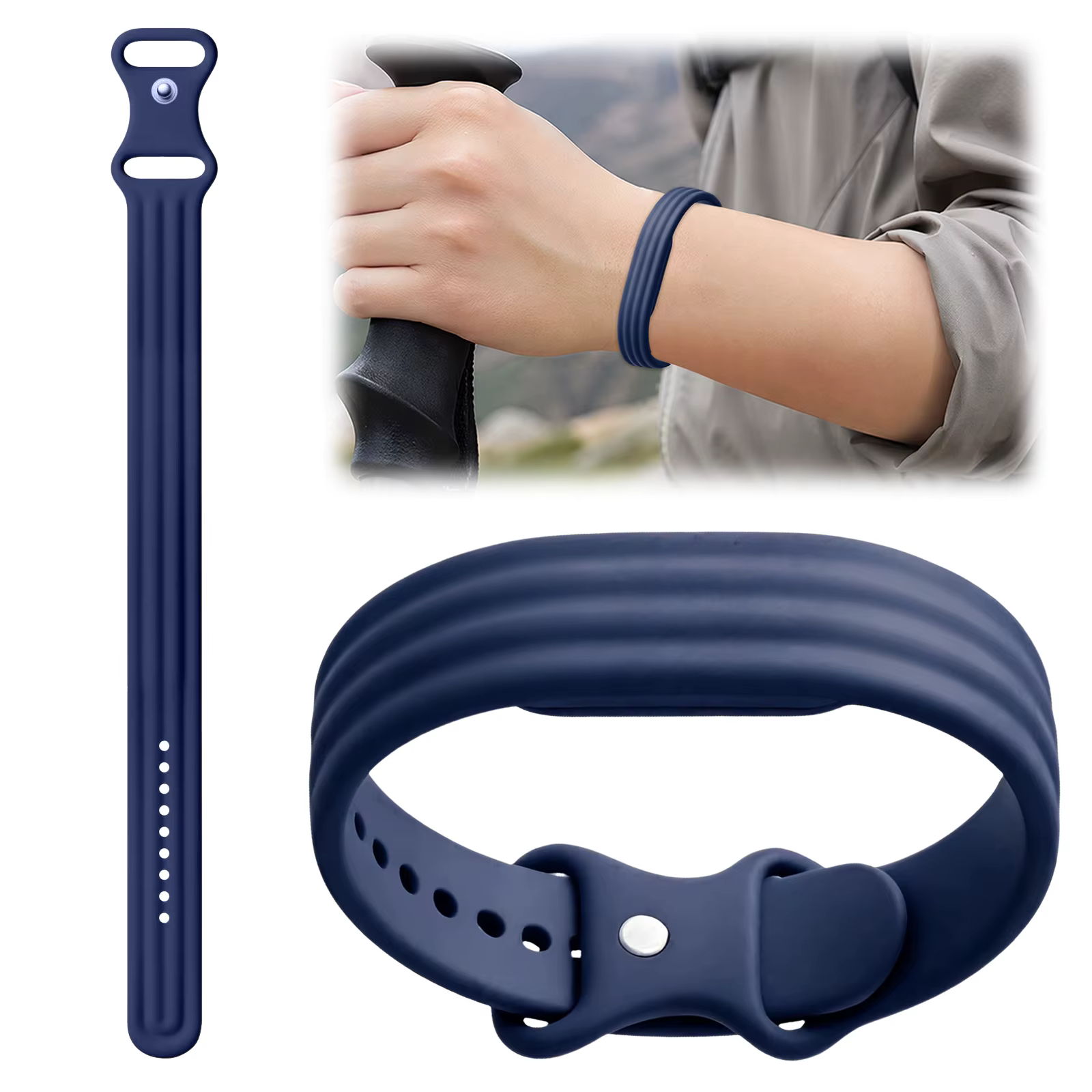Bracelet de montre de sport en Silicone