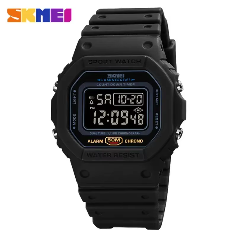 SKMEI 1628 luxe numérique hommes montres sport étanche électronique