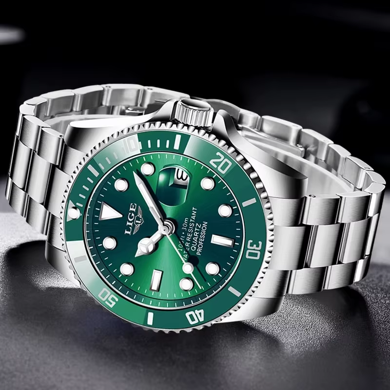 Montre de plongée étanche pour homme