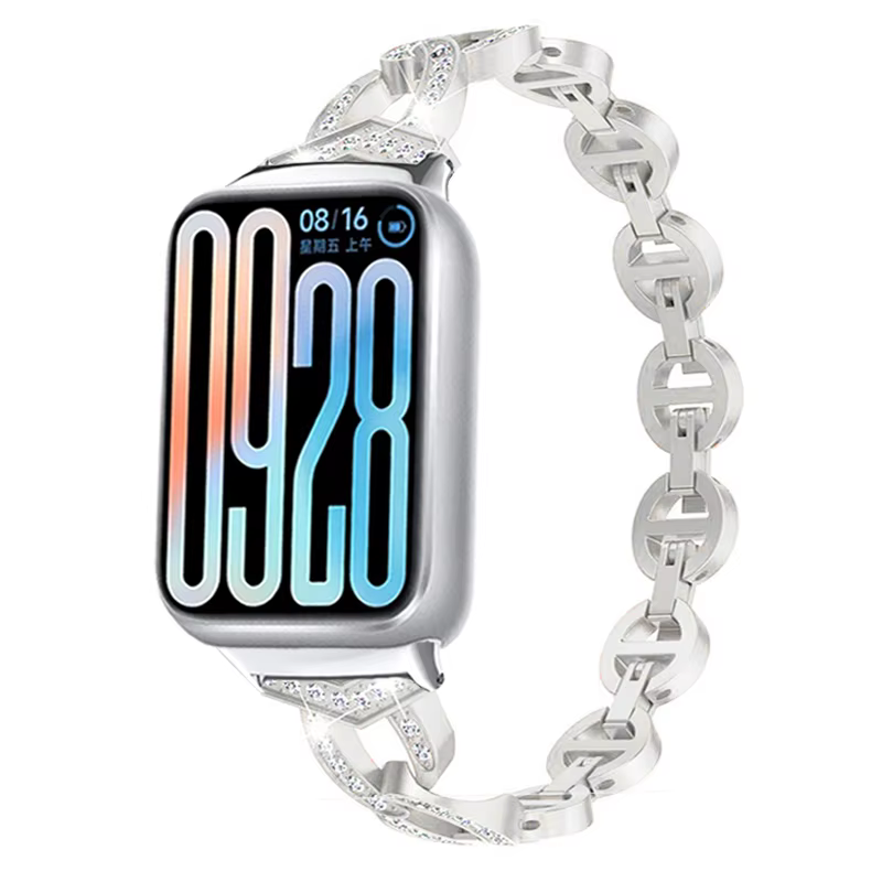 Bracelet en métal pour Xiaomi Mi Band 9 Pro