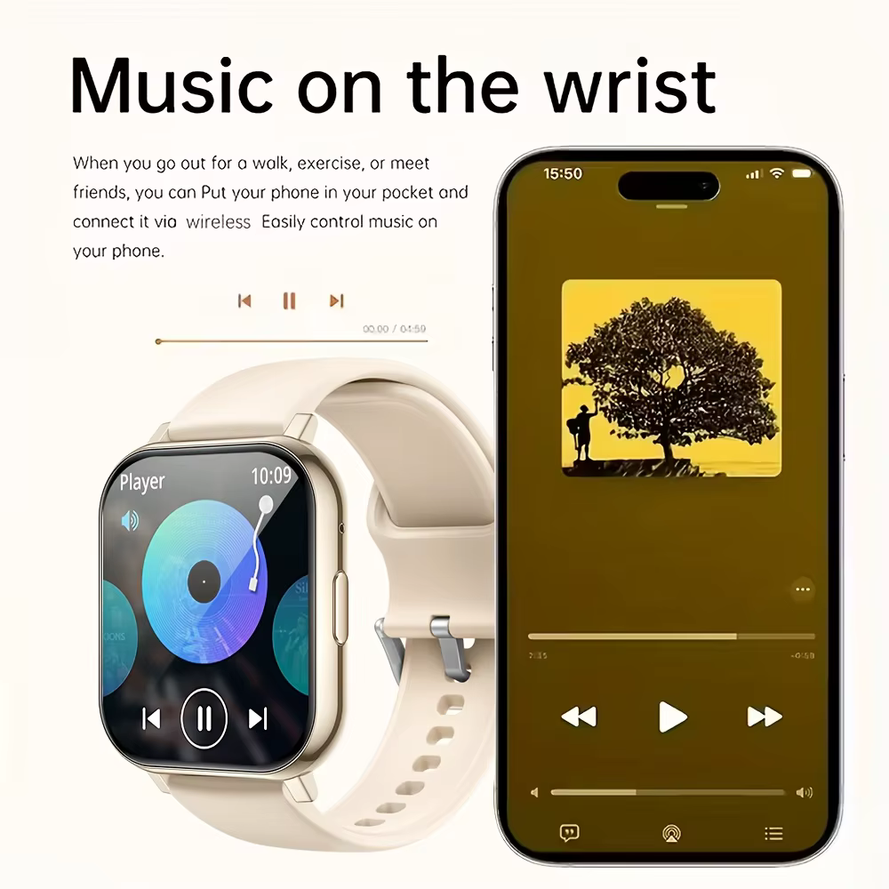 Montre connectée, écran tactile de 1
