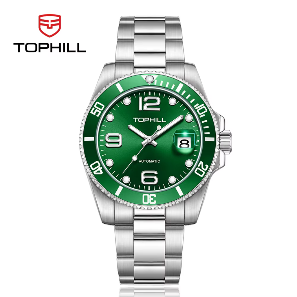 Montre mécanique automatique TOPHILL 40mm Dandong 2820 pour homme