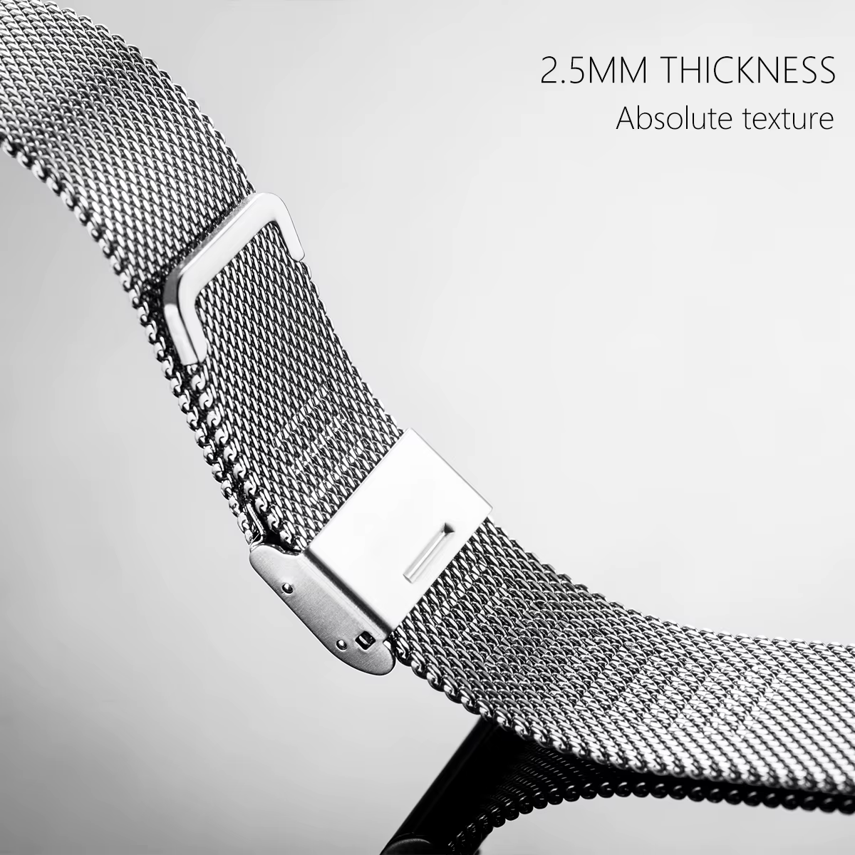 Bracelet en acier sans espaces pour Samsung Galaxy Watch 7 6 5 4 40mm 44mm 5Pro 45mm
