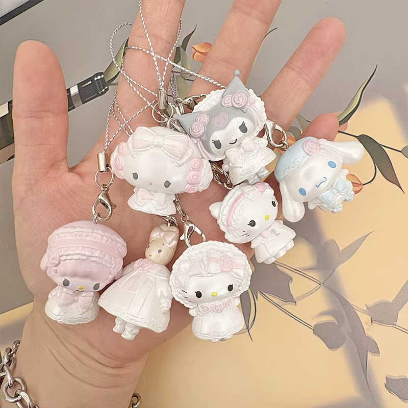 2 porte-clés Hello Kitty