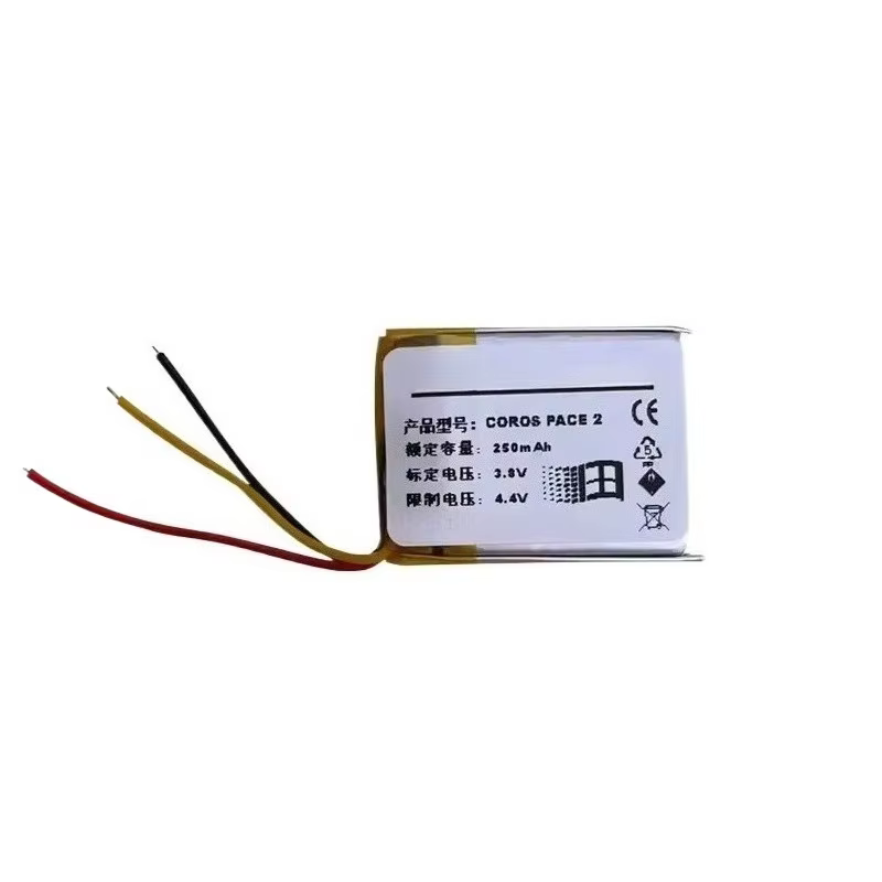 Nouvelle batterie de montre intelligente 3.8V 250mAh pour COROS PACE 2 Batteries de haute qualité