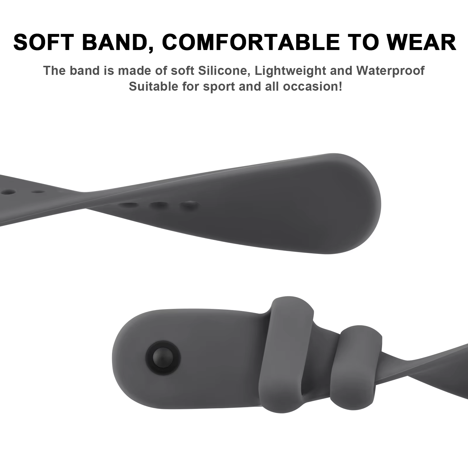 Bracelet en Silicone pour Xiaomi Mi Smart Band 8 Pro /9 Pro