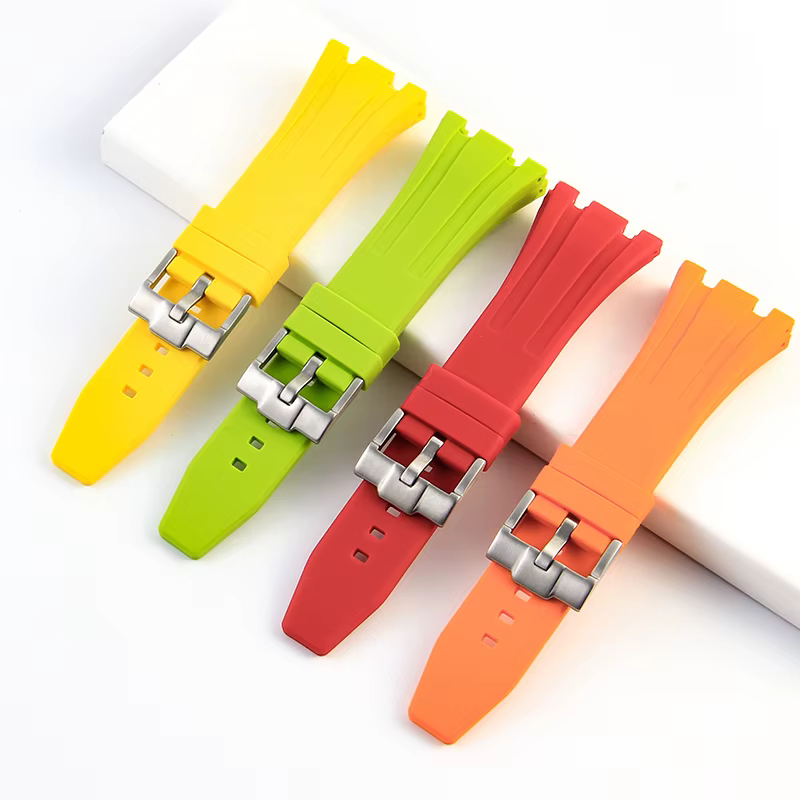 Bracelet de montre en caoutchouc de silicone pour Audemars Piguet Royal Oak