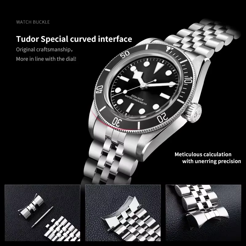 Bracelet de montre Jubilee en acier inoxydable