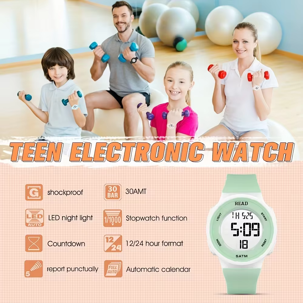 Montres pour femmes, montre de mode avec affichage de définition LED haute résolution