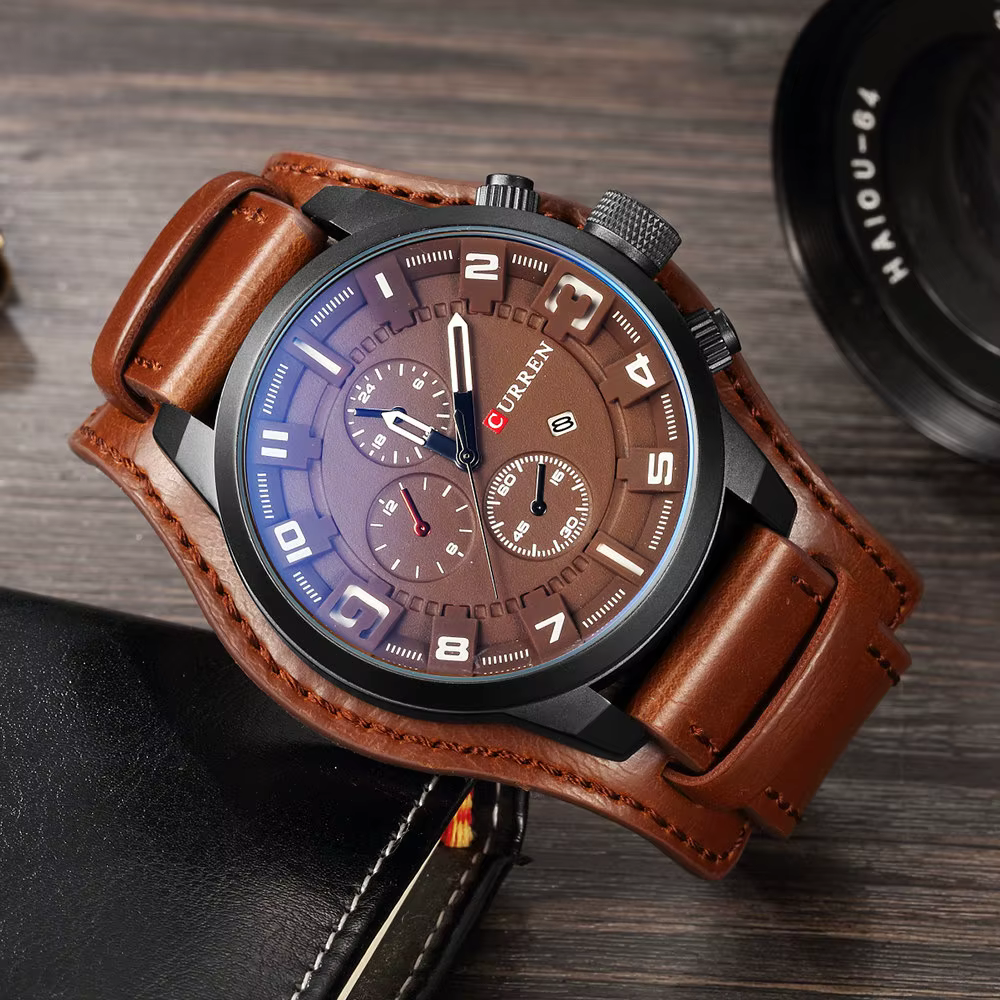 CURREN hommes montres décontractées haut de gamme