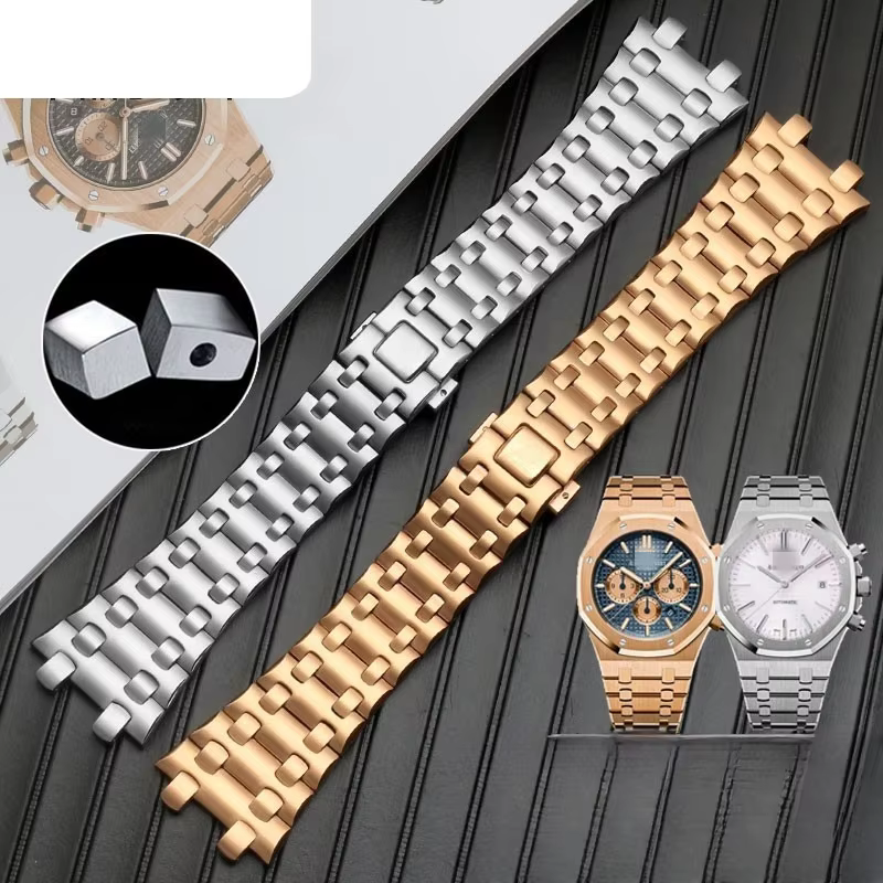 Bracelet de montre pour Audemars Piguet Royal Oak Offshore Series AP15400 15407ST
