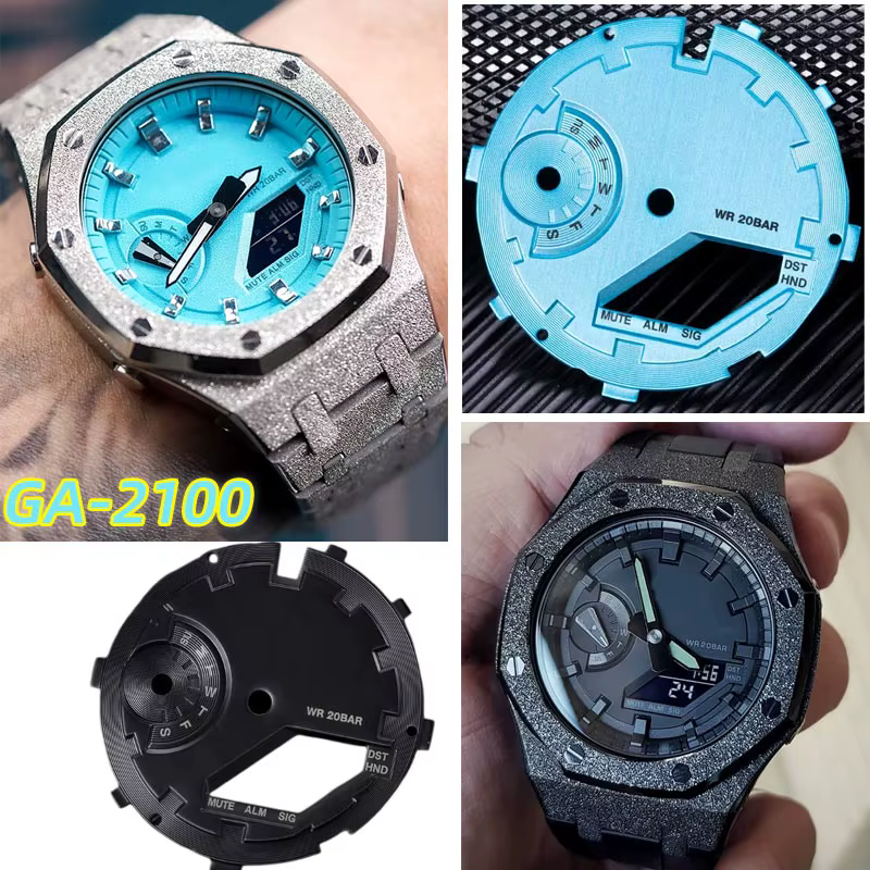 Kit de modification DIY pour cadran de montre Casio G-Shock GA-2100 2110