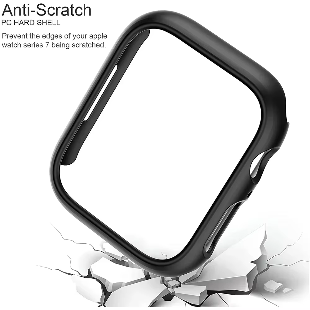 Housse pour boîtier de montre Apple 45mm 41mm 44mm 40mm 42mm 38mm 46 49mm