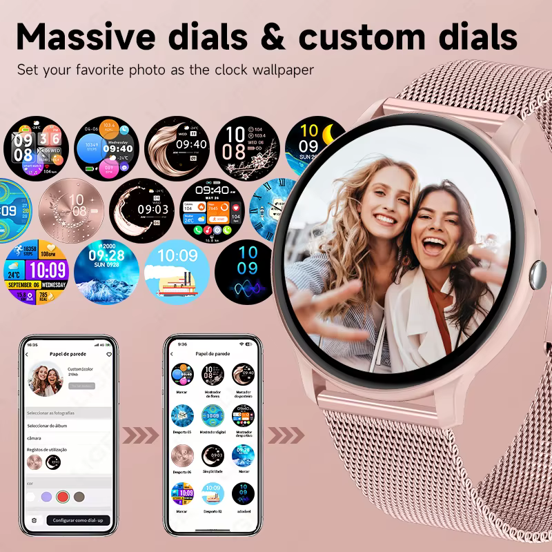 Montre connectée LIGE pour femmes