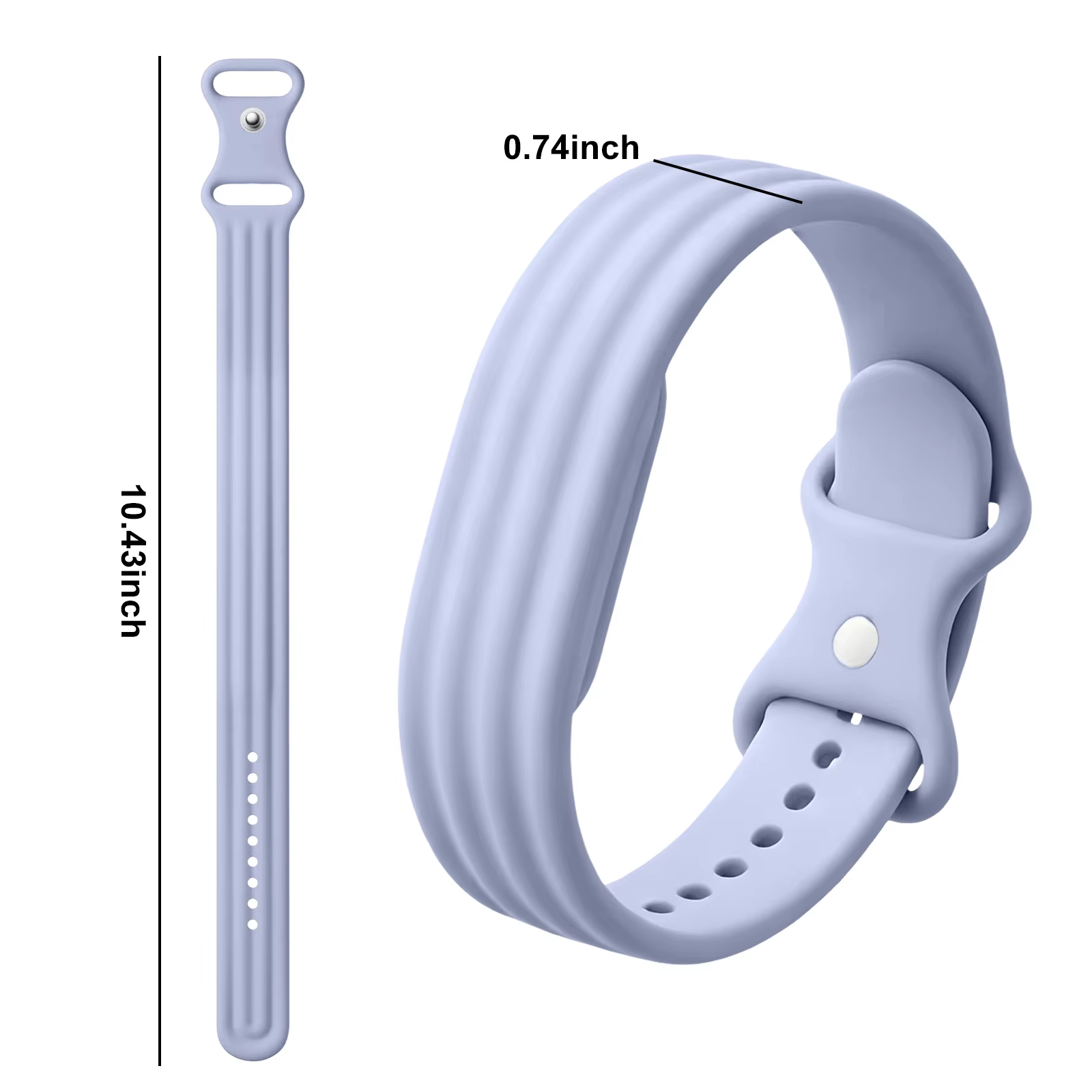 Bracelet de montre sport en silicone pour Google Fitbit Air