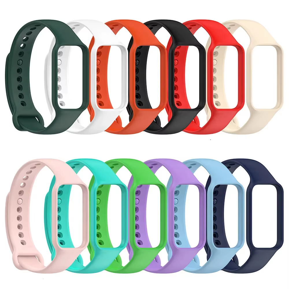 Bracelet de remplacement pour Xiaomi Smart Band 8 sport actif bracelets de montre en Silicone pulsera