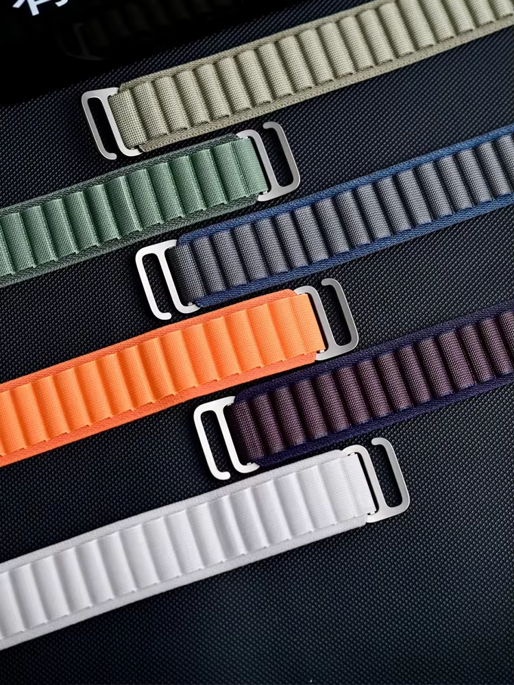 Boucle alpine pour bracelets de montre Apple ultra 2 49mm 46mm 42mm 40-44mm 45mm 41mm bracelet de sport iwatch série 10