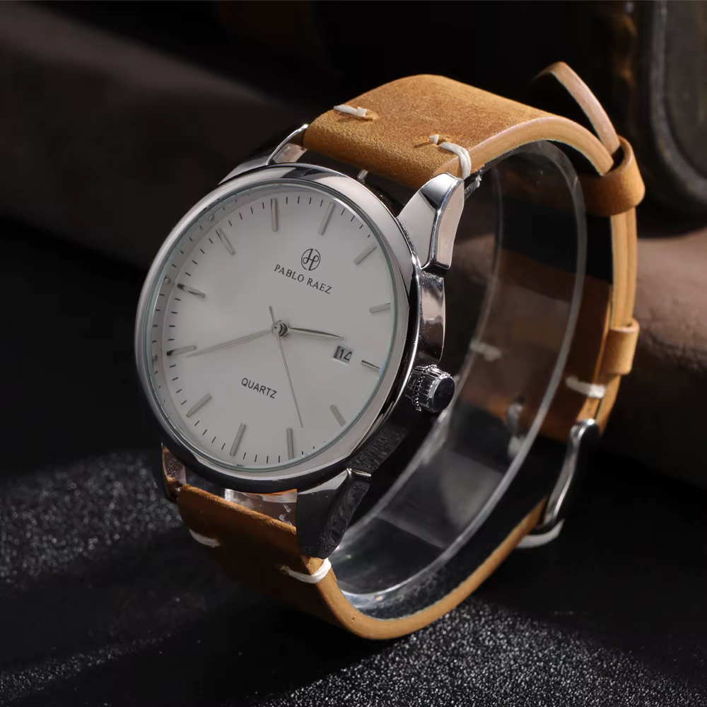 Bracelet de montre Vintage en cire d'huile