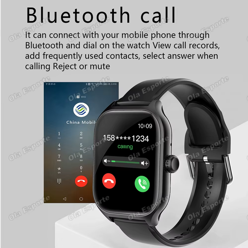 Montre connectée pour hommes et femmes